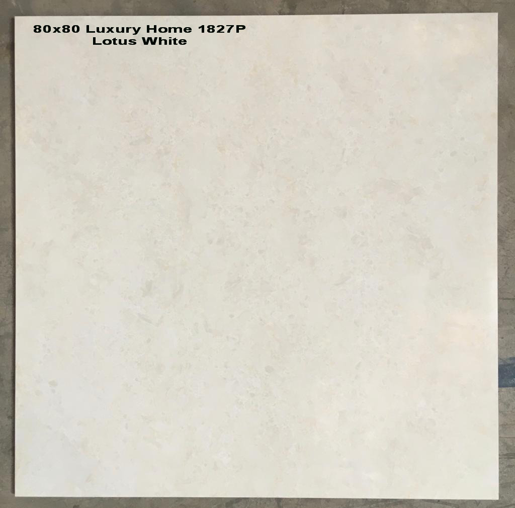 Luxury Home Lotus White 80x80 (Double Loading)
